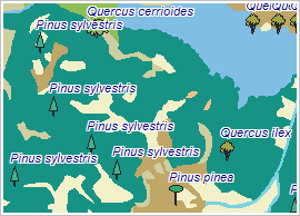 Comprovació de l'espècie principal i secundària